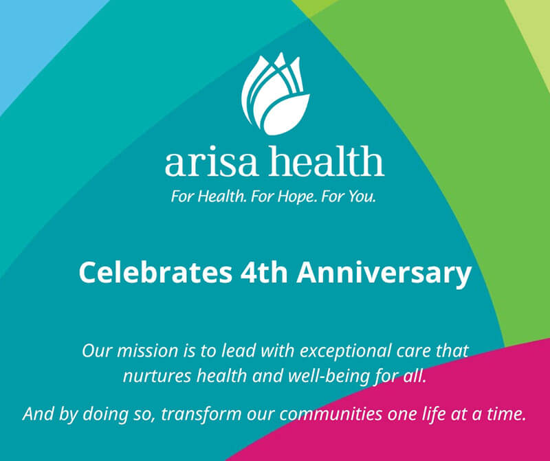 Arisa Health Celebrates 4th Anniversary
